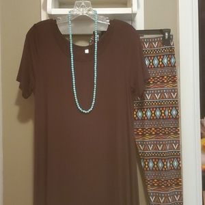 NWOT Tunic/Leggings set